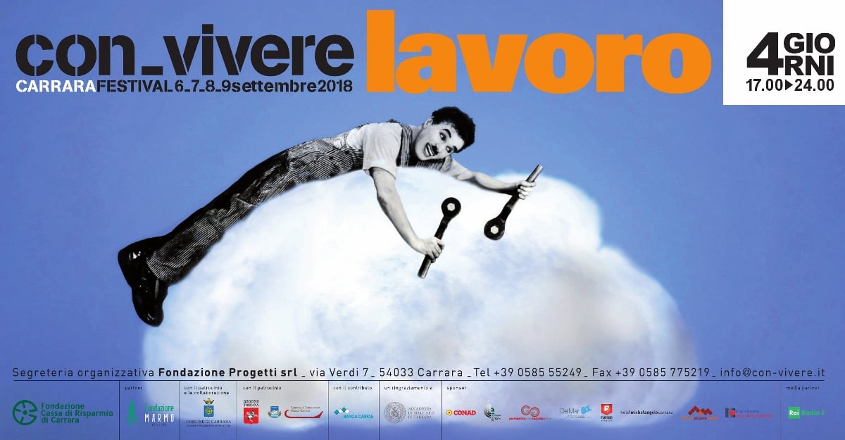 Con-vivere Carrara festival 2018